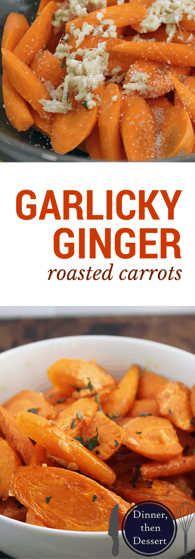 Just a few ingredients take roasted carrots to a whole new level! Great with Asian dishes or grilled meats.