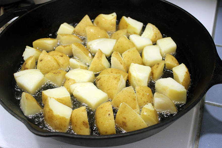 Potatoes in Skillet