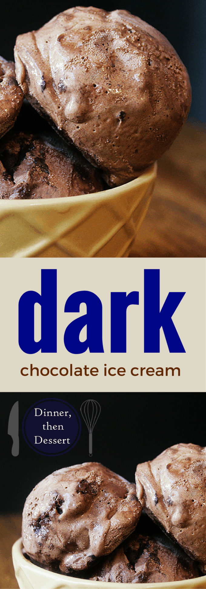 Super Dark Chocolate Ice Cream