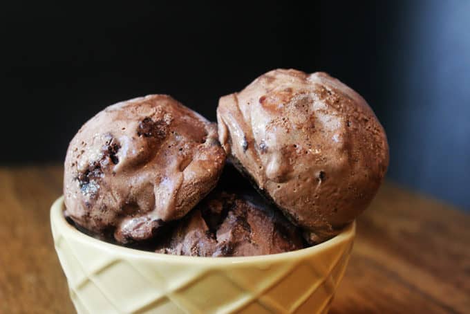 Super Dark Chocolate Ice Cream