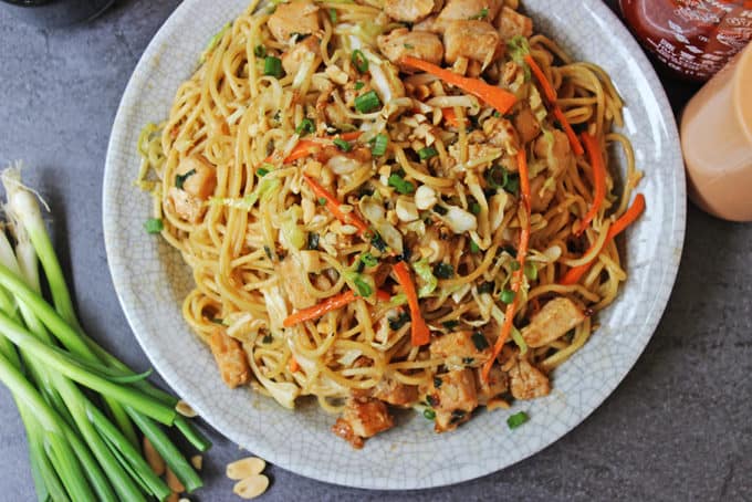 CPK Thai Peanut Chicken Pasta made with chicken, vegetables, and a honey-peanut sauce, this California Pizza Kitchen dish is easy to make at home. 