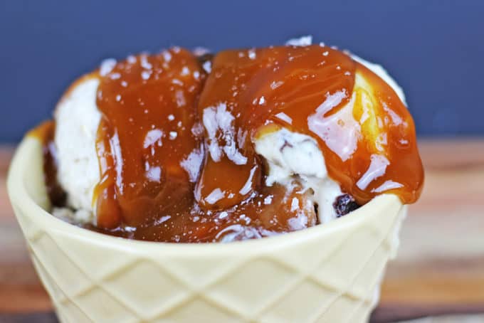 This Homemade Salted Caramel Sauce is a really quick ten minute recipe that results in the most indulgent, delicious, buttery and salty caramel sauce you have ever tasted!