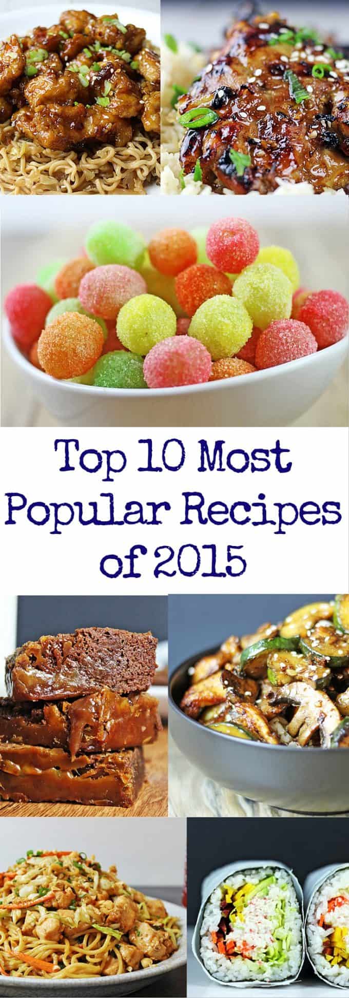 Top 10 Most Popular Recipes of 2015 with a couple desserts a fair amount of copycat recipes and lots of 5 ingredient meals! | dev.dinnerthendessert.com