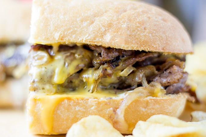 The undisputed king of cheese steak subs, the magic is in the technique of Pat's Philly Cheese Steak.