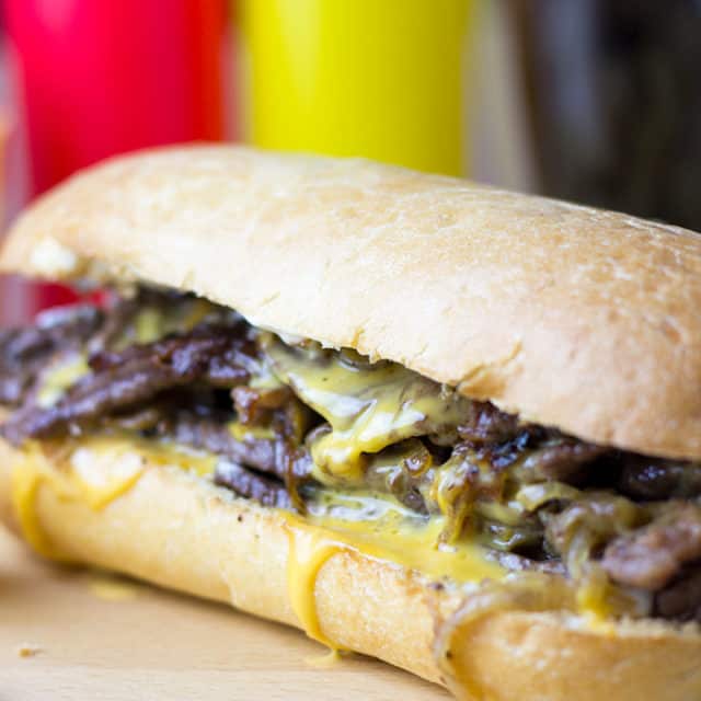 The undisputed king of cheese steak subs, the magic is in the technique of Pat's famous Cheese Steaks.0