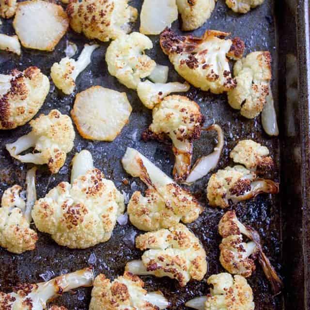 How to roast cauliflower in the oven