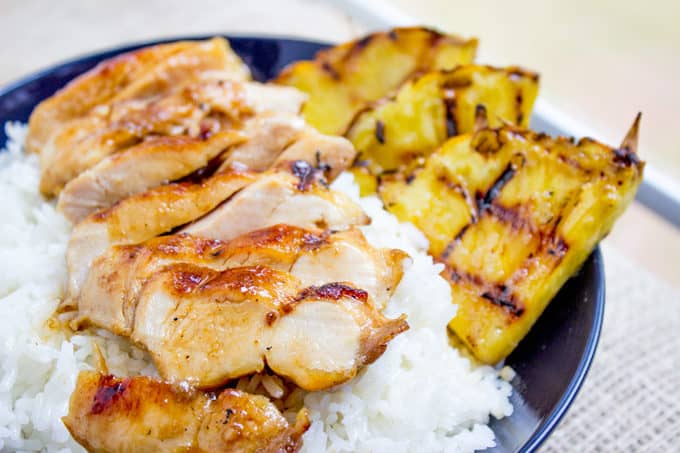 Panda Express Mandarin Teriyaki Chicken made with just a few ingredients and cooked on a super hot grill pan, you'll be saving yourself a ton of time and money by making it at home!