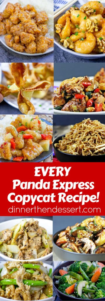 Every Panda Express Recipe from the menu, from entrees to sides and appetizers!