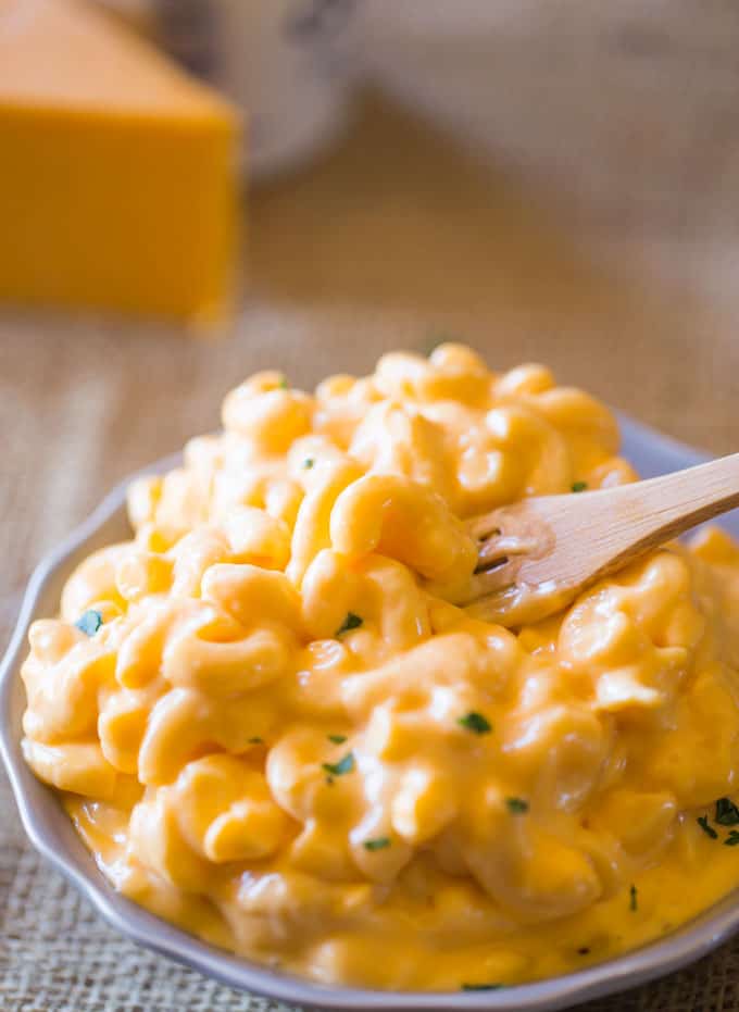 Super Creamy Macaroni and Cheese with no processed cheese in sight, this stovetop version is the perfect homemade creamy macaroni and cheese of your dreams and a perfect holiday side dish!