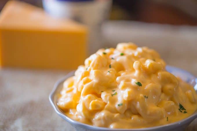 Super Creamy Macaroni and Cheese with no processed cheese in sight, this stovetop version is the perfect homemade creamy macaroni and cheese of your dreams and a perfect holiday side dish!