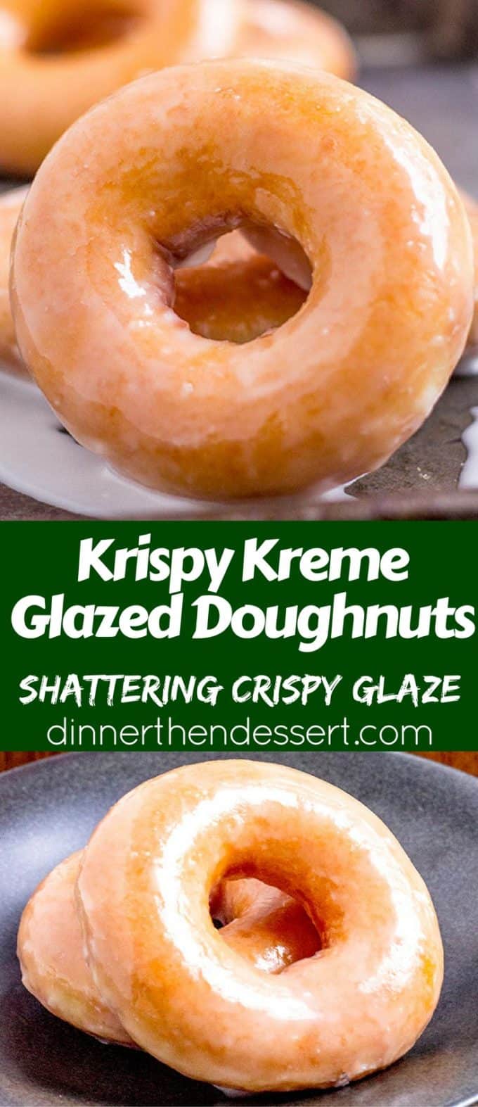 Krispy Kreme Glazed Doughnuts you know and love and now you can make them at home and eat them fresh without braving the lines or drive-thru.