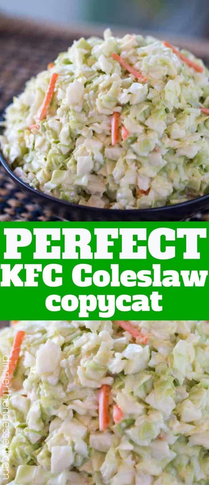 We loved this KFC Coleslaw, it tasted exactly like the original.