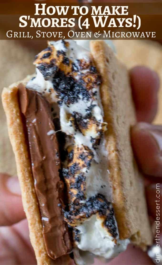 How to make the perfect S'mores that will take you back to your childhood on the stove, in the microwave, in the oven and on the grill.