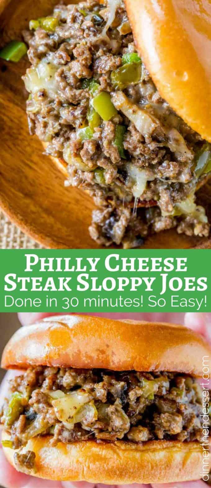 We make these Philly Cheese Steak Sloppy Joes ALL THE TIME!