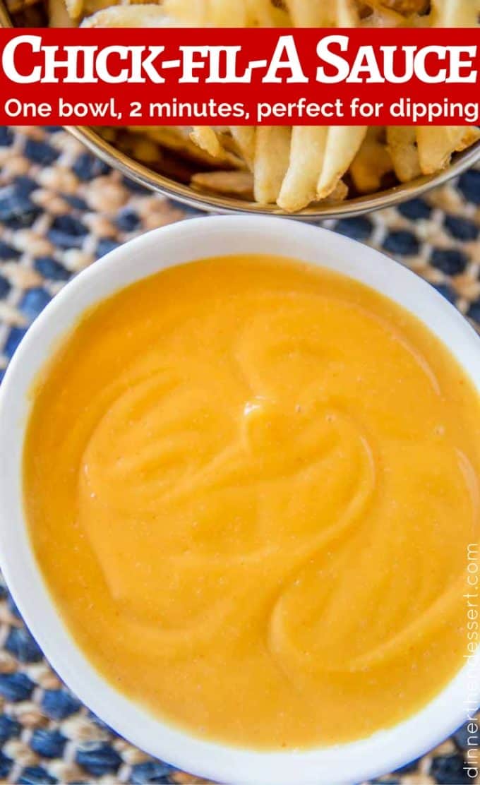 We loved this Chick-fil-A sauce, and we use it on grilled chicken, nuggets and salads!