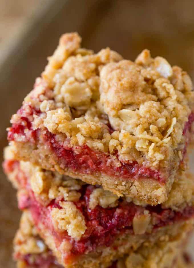 You'll love these Fresh Strawberry Crumb Bars as much as we do, they're SO EASY to make!