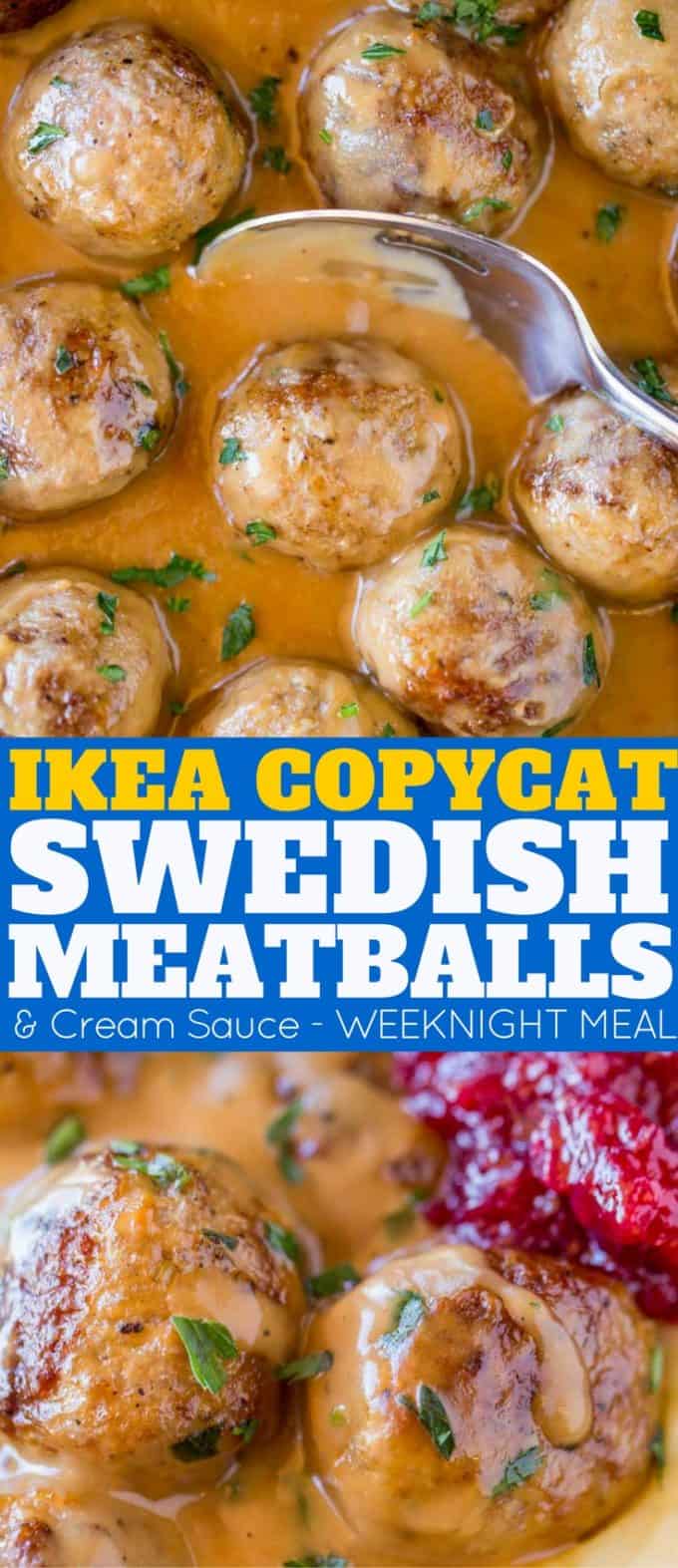 We love these Swedish Meatballs as much as the Ikea Meatballs they're a copycat of!