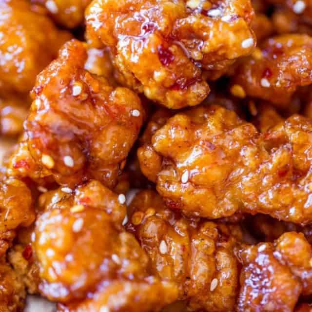 Crispy, sticky, sweet, spicy Korean Fried Chicken in just 20 minutes!
