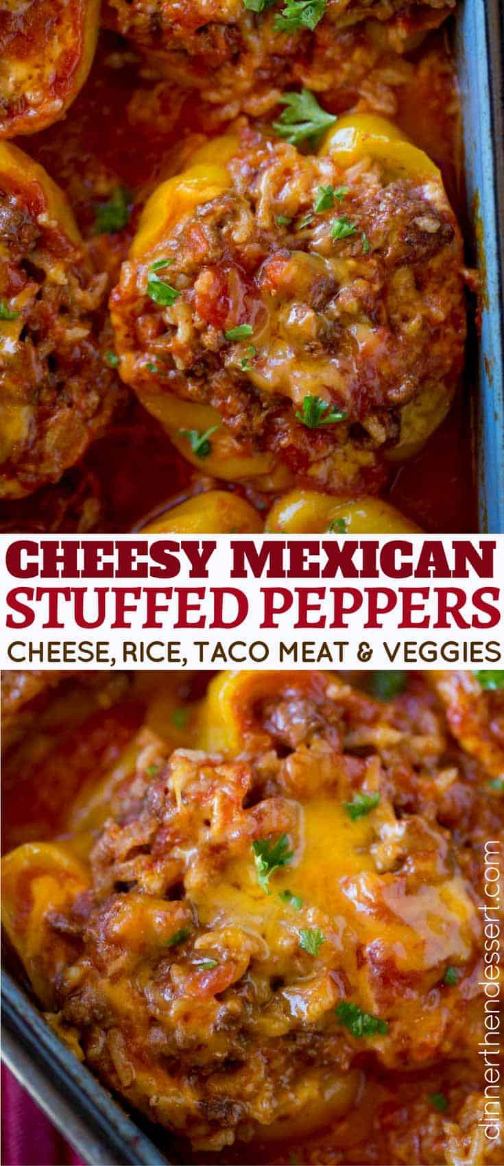 You'll love these Cheesy Taco Stuffed Peppers!