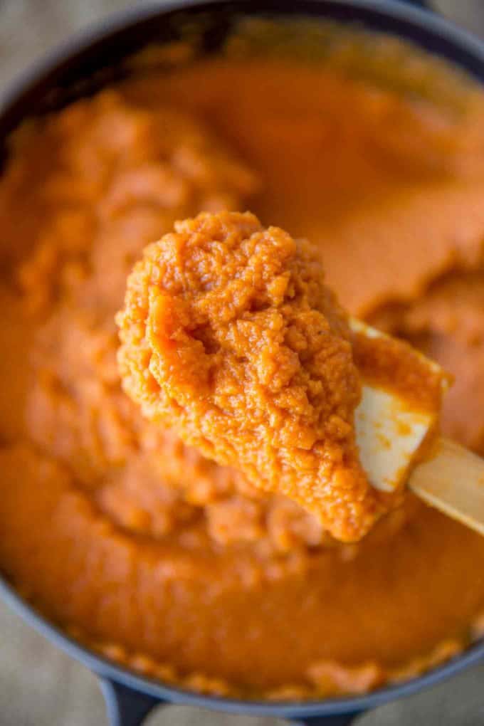 How to boil or steam or bake pumpkins to make puree.
