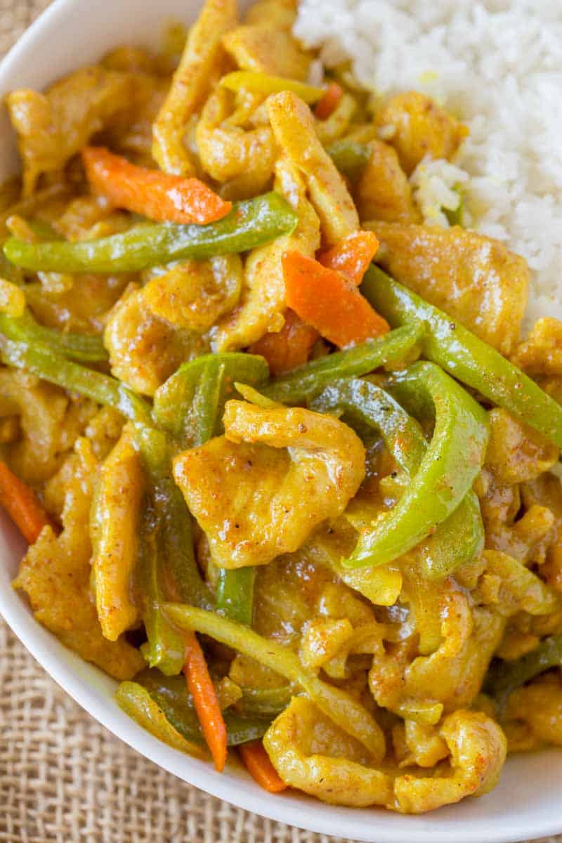 Chinese Curry Chicken