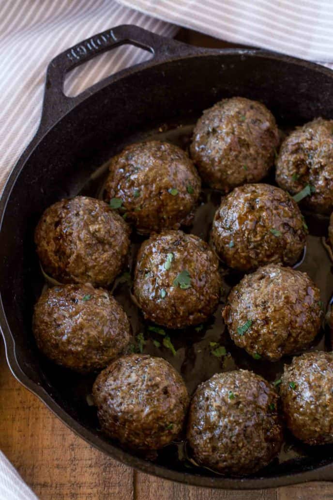 Middle Eastern Meatballs (Kofta Kebabs)