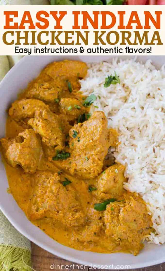 Easy Indian Chicken Korma