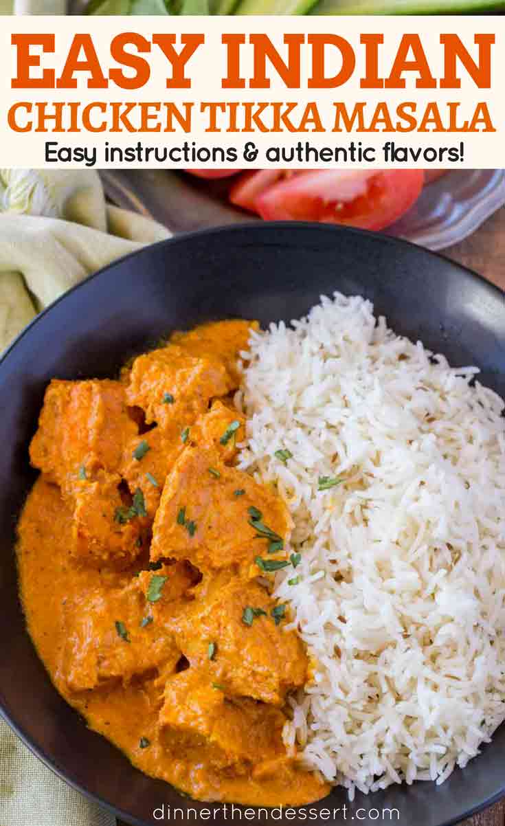 Chicken Tikka with Rice in bowl