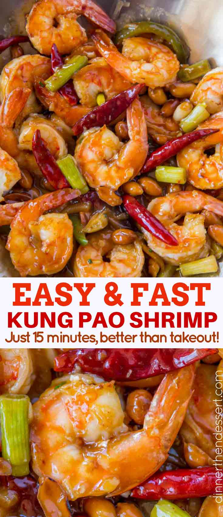 Quick Kung Pao Shrimp