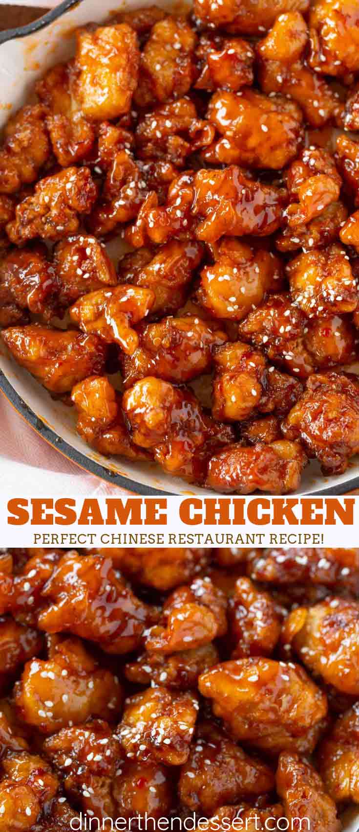 Crispy Chinese Sesame Chicken