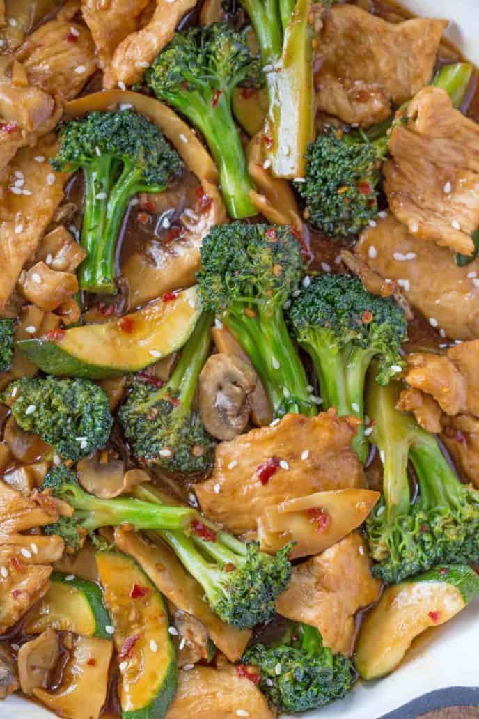 Quick and Easy Chinese Chicken Stir Fry