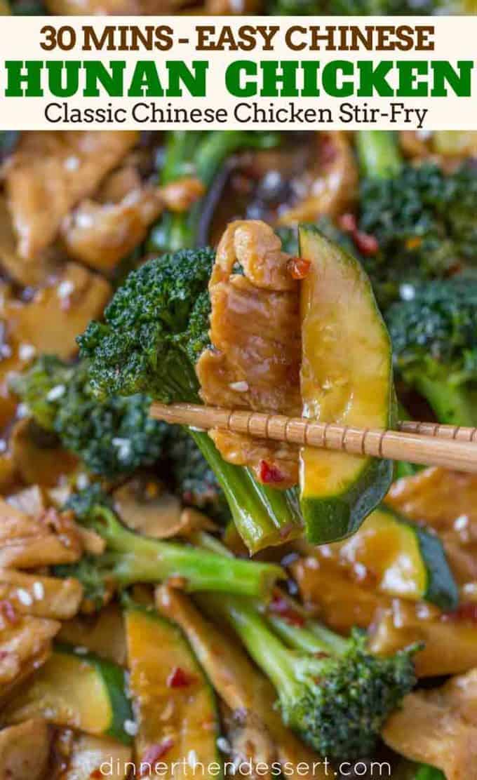Easy Chinese Stir Fry with Hunan Sauce
