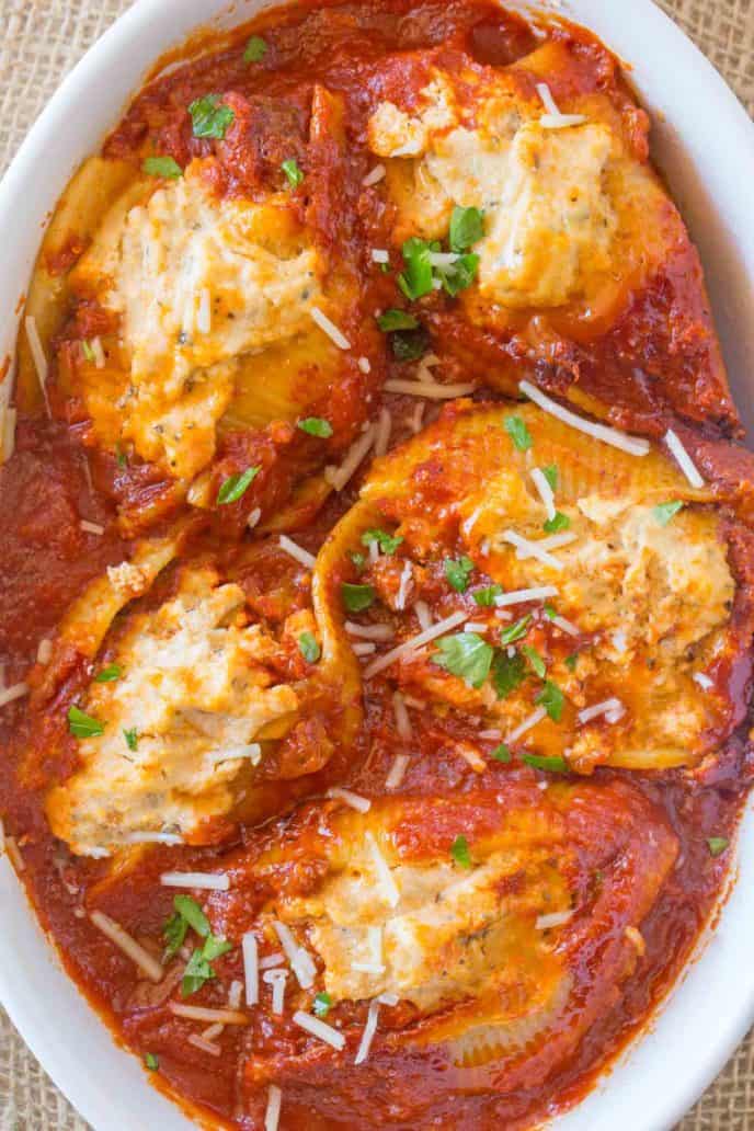 Ricotta Stuffed Shells