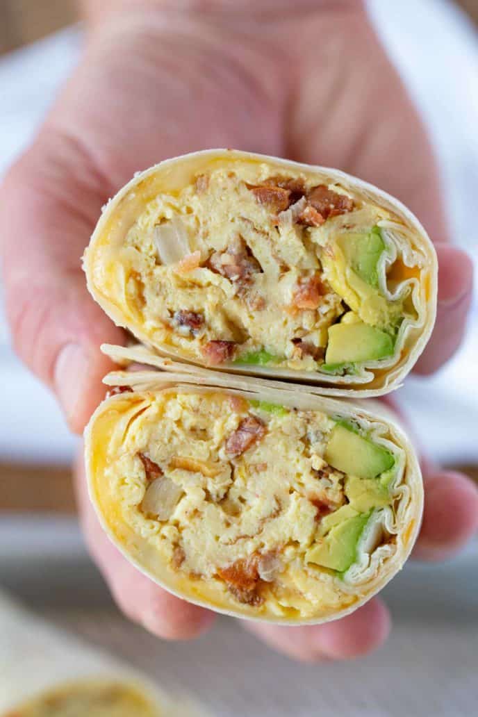 Make Ahead Breakfast Burritos