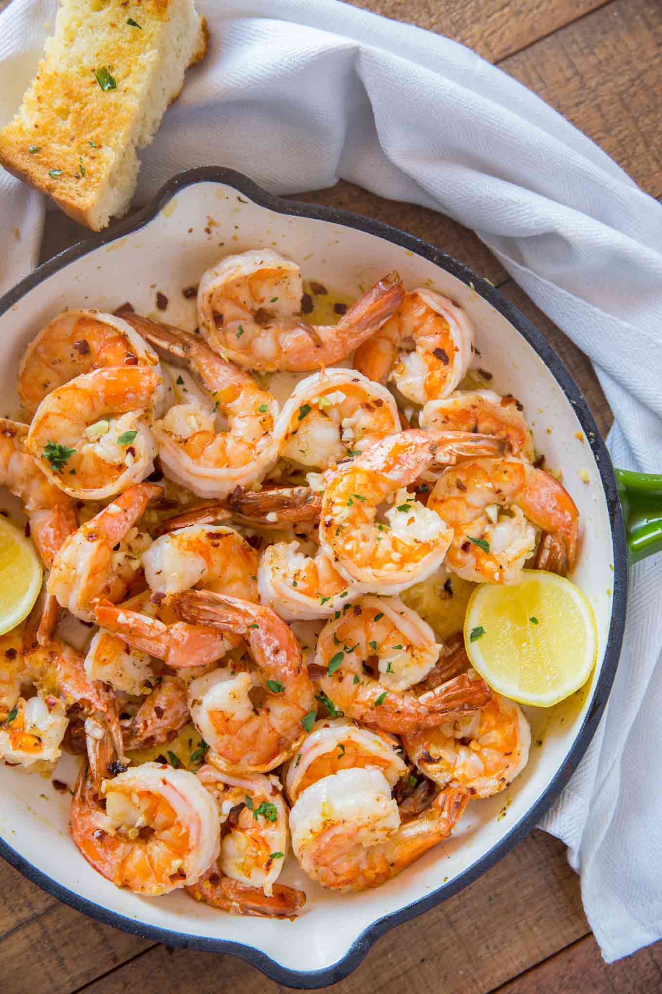 Buttery Shrimp Scampi