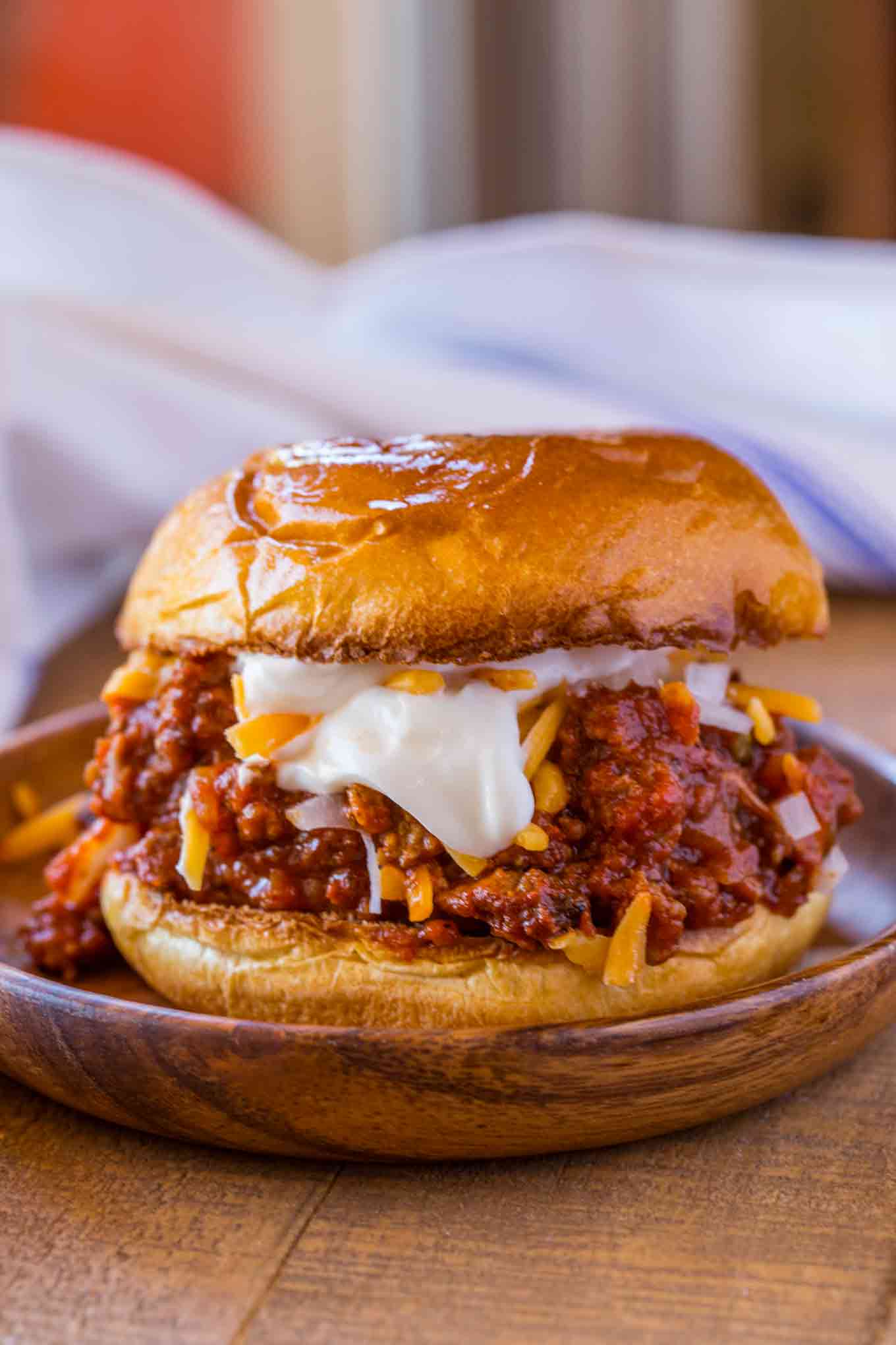 Sloppy Joes meets beef chili