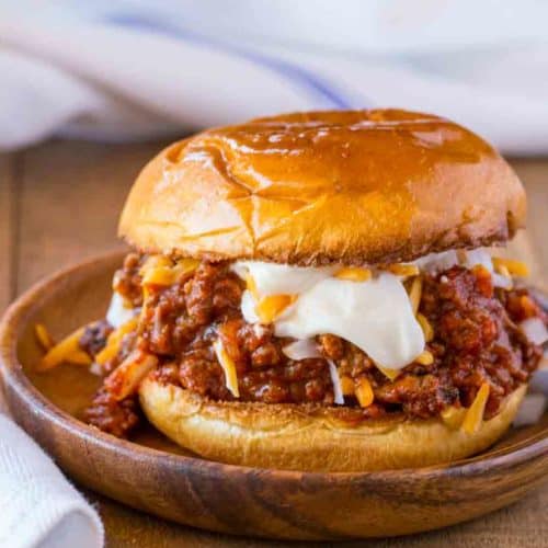 Chili Cheese Sloppy Joes