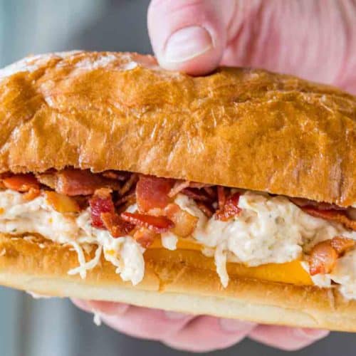 Slow Cooker Crack Chicken Sandwiches