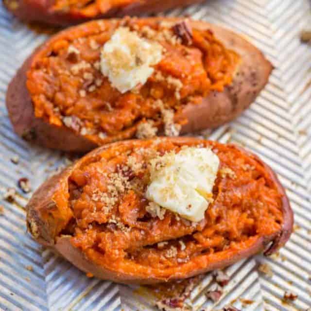Twice Baked Candied Yams