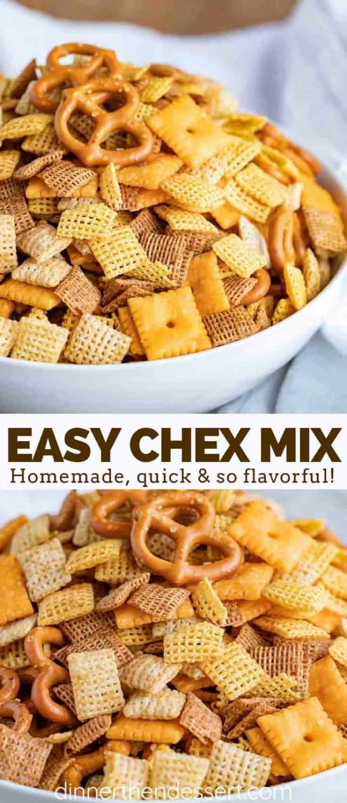 Homemade Savory Chex Mix
