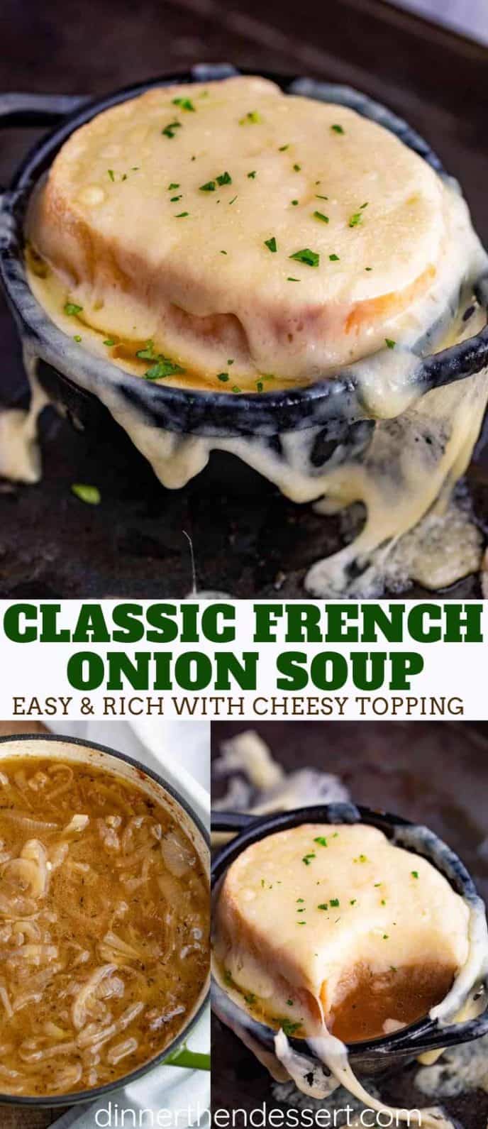 French Onion Soup with Gruyere