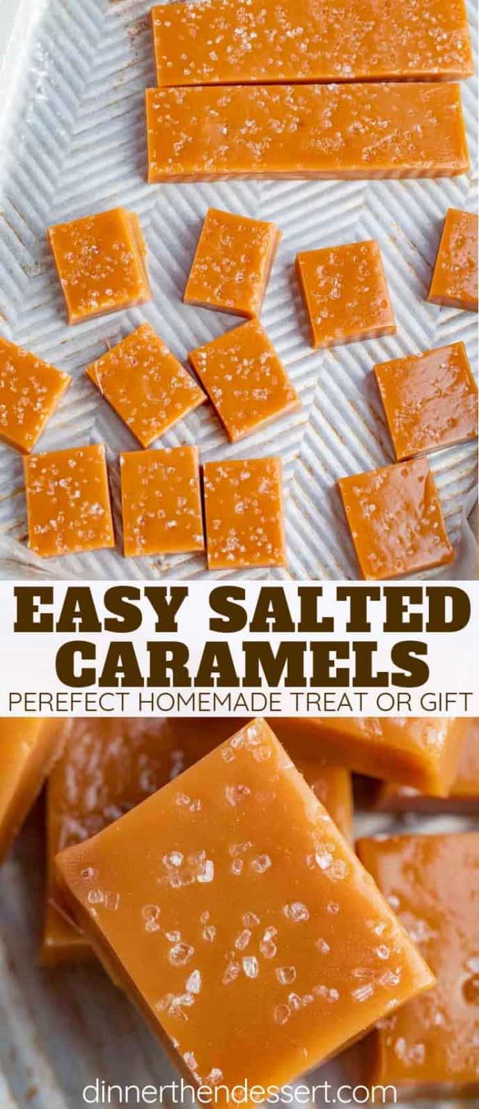 Easy Sea Salt Caramels