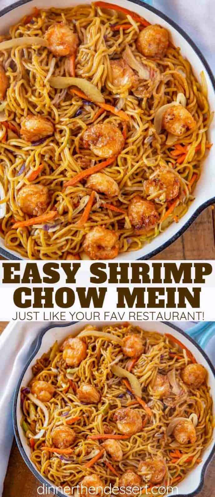 Chow Mein made with Shrimp