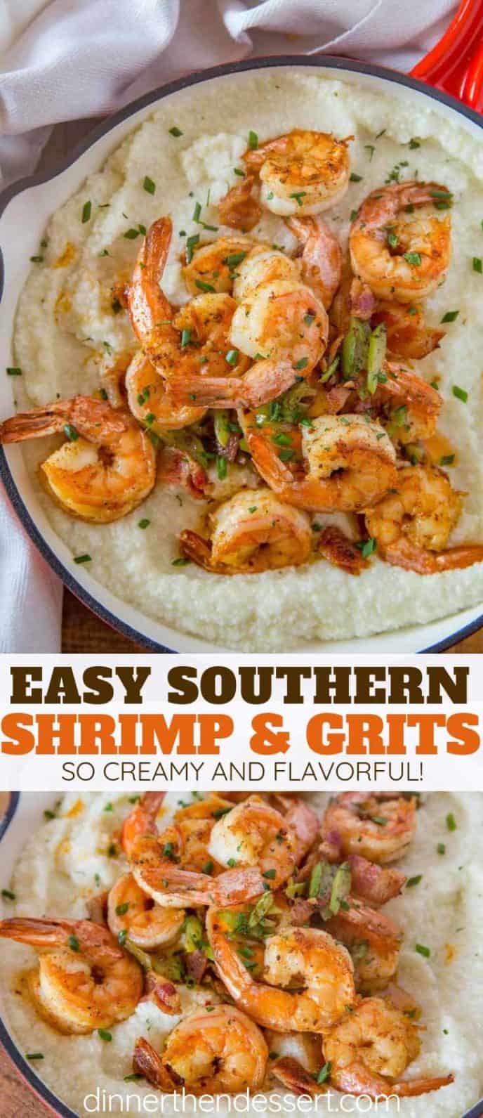 Easy Flavorful Shrimp and Grits
