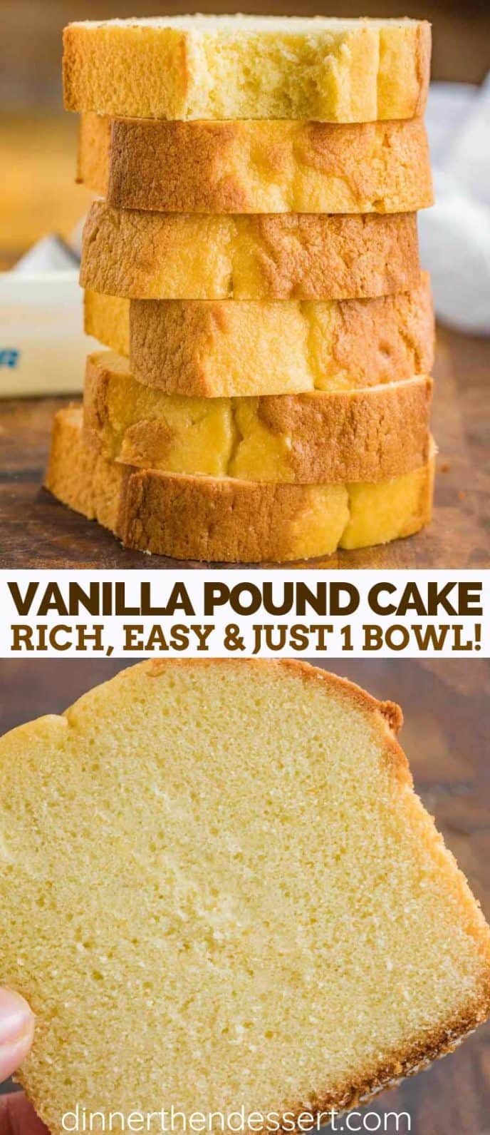 Easy Vanilla Pound Cake