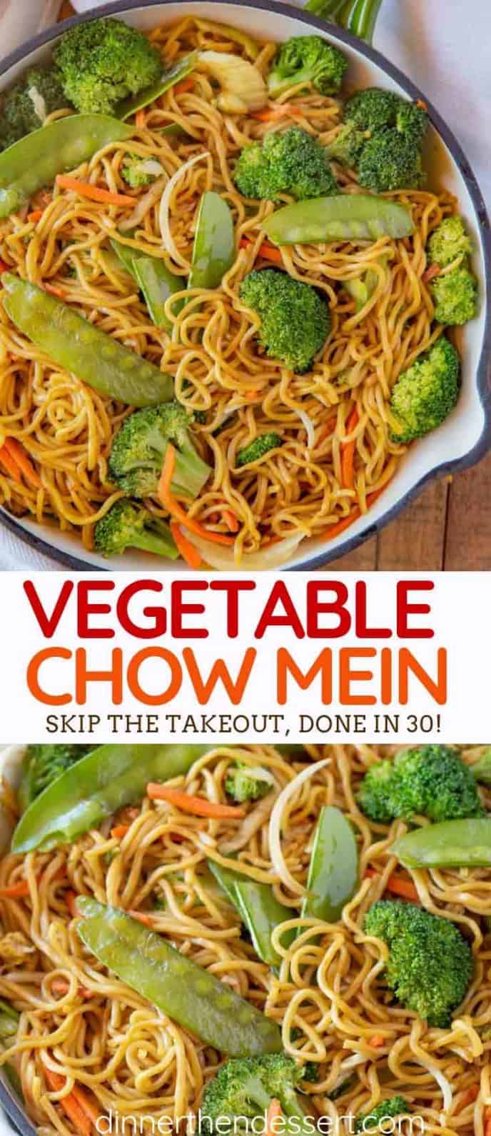 Easy Veggie Chow Mein