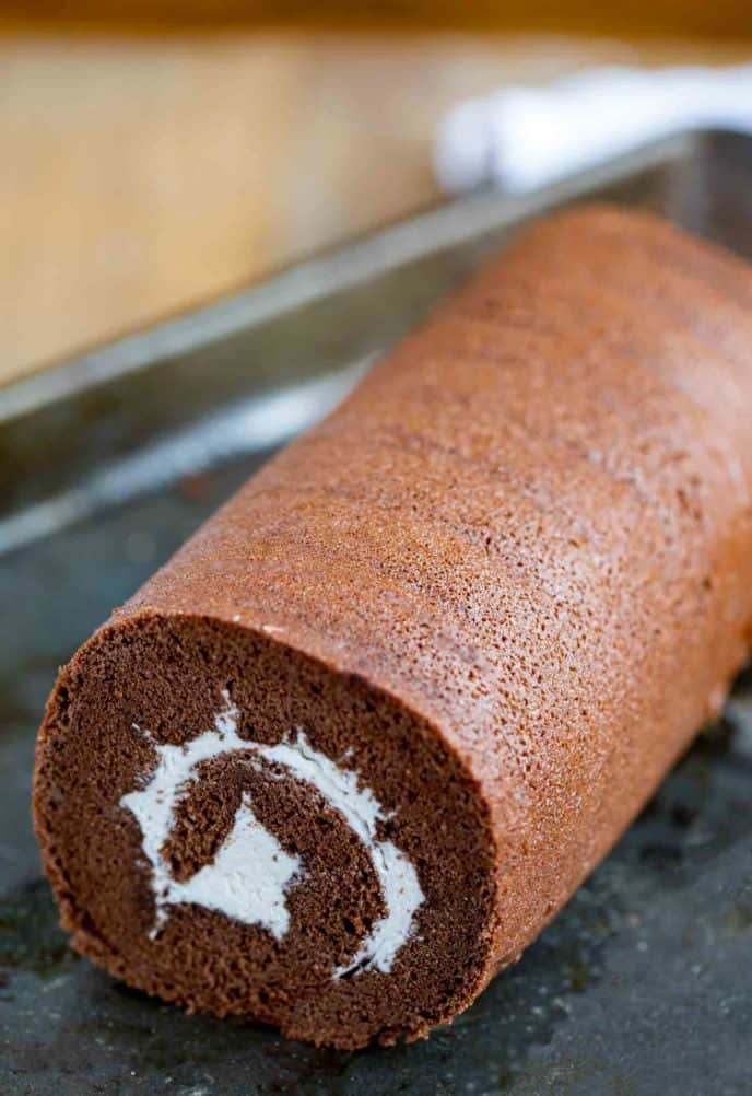 Chocolate Swiss Roll