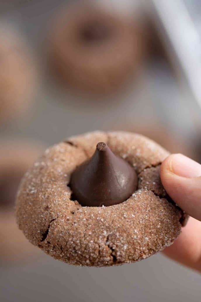 Chocolate Kiss Cookies