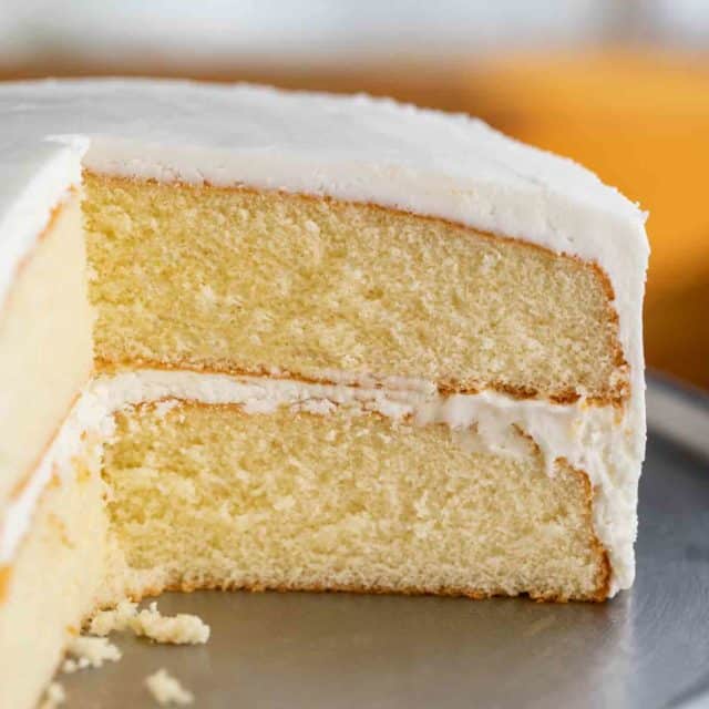 Vanilla Cake with Buttercream
