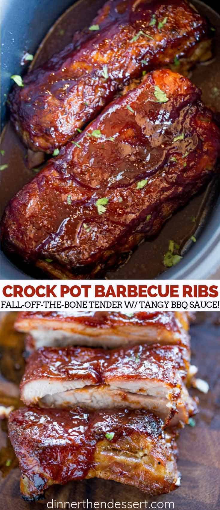 Crock Pot Barbecue Ribs